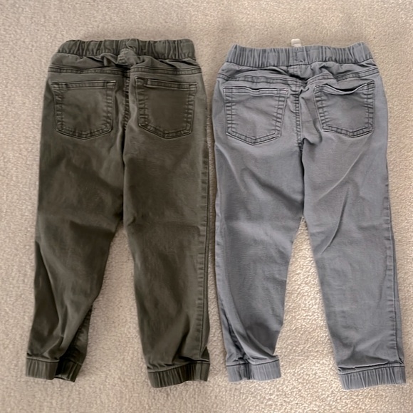 Cat & Jack twill jogger pants 3T - set of 5 - Picture 5 of 8